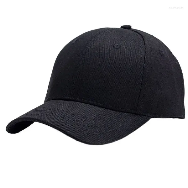 Gorras de bola de alta calidad color sólido gorra de béisbol hombres mujeres deportes al aire libre sombrero niños niñas algodón negro blanco rojo azul marino verde caqui