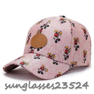 Ball Caps Hoge kwaliteit street fashion katoenen baseball hoed misdaad vrouwen ontwerpers sport pet casquette verstelbaar voor hoeden Roze hoed