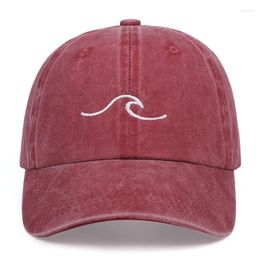 Ball Caps Hip Hop Hat Wave Brodery Baseball Cap de baseball Summer Fashion Fashion Men and Women Outdoor Sports Leisure Sun Hats Snapback