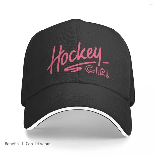 Ball Caps Hockey Girl Baseball Cap Place Big Size Hat Trucker Camiker pour hommes femmes