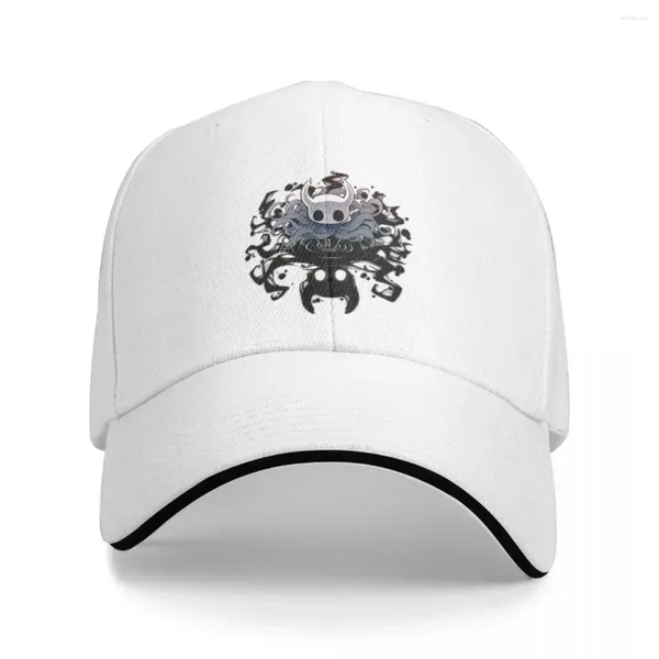 Bola de bolas Hollow Knight Baseball Cap Game Game Game de anime Sándwich Sandwich para hombres Mujeres Poliéster Sol Solidio Protección