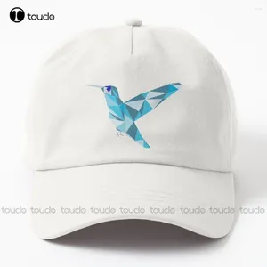 Ball Caps Humming Bird Illustration Hat Chapeau de papa pour hommes coton extérieur VILTAG VINTAG VINTAG COSTRIAL HIP HOP TRUCKER COLIM