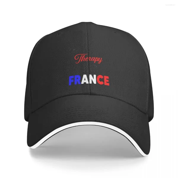 Gorras De Bola No Necesito Terapia Sólo Para Ir Francia Gorra De Béisbol Sombrero Protector Solar Sombreros Para Hombres Mujeres