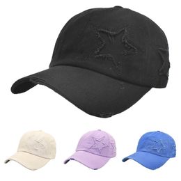 Casquettes de baseball I Love Daddy Hat Ripped Baseball Cap Washed To Make Old Baseball Cap Sun Shade Cap Duck Cap Soft Top The World Is Yours Dad Hat G230209