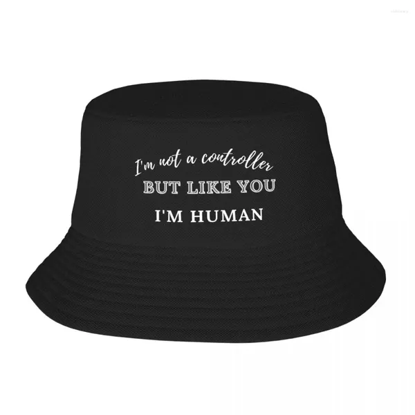 Gorras de bola No soy un controlador pero como tú Sombrero de cubo humano Sombreros de sombra para hombres