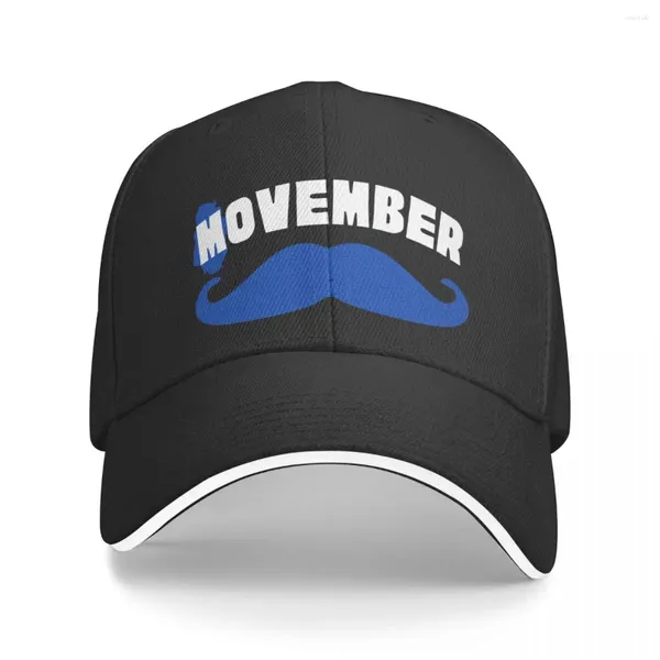 Casquettes de baseball Je vous moustache une question mais je me rase pour plus tard - Casquette de baseball Movember pour la sensibilisation au cancer et la santé des hommes