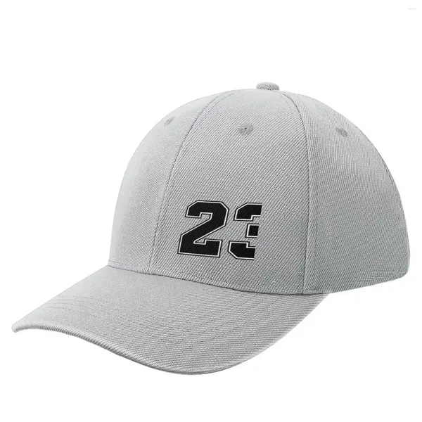 Ball Caps icónico Número 23 V1 Capilla de béisbol Hombre de lujo Diseñador de lujo para mujeres