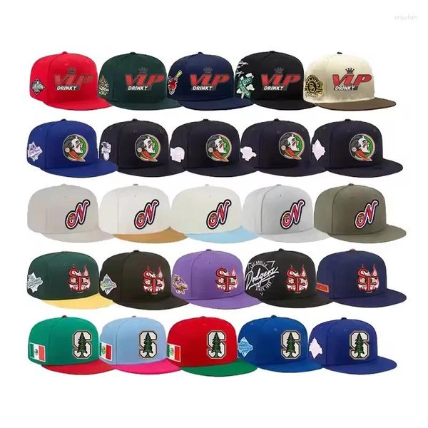 Gorras de béisbol en stock Gorra de béisbol original personalizada para hombre Equipada De Beisbol Sombreros Gorras Snapback Sports Trucker Hat