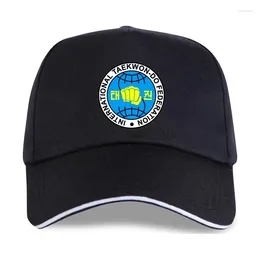 Ball Caps International Taekwondo Federation ITF Karate 01426 2024 Fashion Baseball Cap Black Personality