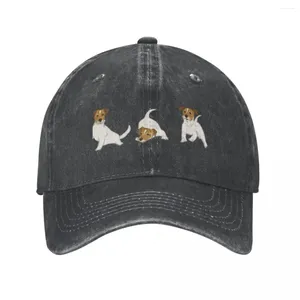 Kogelcaps Jack Russell Terrier Pattern Baseball Cap Wild Hat Militaire Tactische vrouwen heren