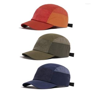 Kogelcaps Japan Zuid-Korea Street honkbal cap tooling vijfbladige kleur bijpassende corduroy stiksel piek in de winter zonneschaduw hoed