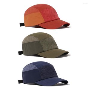 Casquettes de baseball femmes japonaises Casquette de Baseball orthographe couleur velours côtelé épissage cinq panneaux Casquette printemps automne hip-hop réglable chapeau de soleil