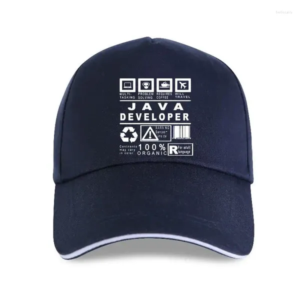 Casquettes de Baseball Java développeur Standard programmeur ordinateur Hello World Code Geek hommes casquette de Baseball de base solide ajusté haut Qual