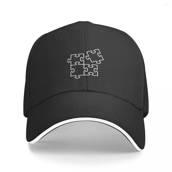 Casquettes de balle Puzzle pièces T-Shirt casquette Baseball Snap Back chapeau femme homme