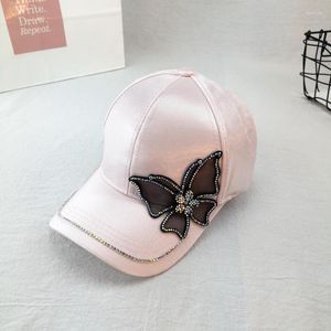 Casquettes Kagenmo 2022 printemps femme réglable Casquette de Baseball papillon Snapback femmes ressorts soleil Casquette mode Gorras