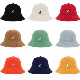 Kogelcaps kangaroo kangol visser zon zonnebrandcrème borduurdoekmateriaal 3 maten 13 kleuren Japanse ins super brandhoed aa 220312 2024