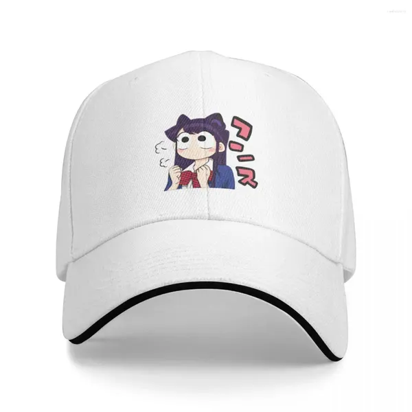 Ball Caps Komi ne peut pas communiquer - San Baseball Cap Suncreen Boonie Hats féminins 2023 hommes masculins