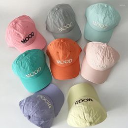 Ball Caps coréen Candy Colored Baseball Cap