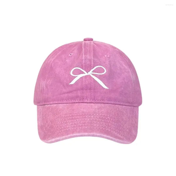 Gorras de bola Gorra de visera de bordado de mariposa de estilo de nicho coreano para mujeres Mejora las características faciales Ley perfecta de primavera y verano al aire libre