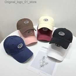 Ball Caps coréen Style Baseball réglable chapeau homme papa chapeau féminin lettre broderie trois dossier arrière hip-hop soprt soleil chapeau q240408