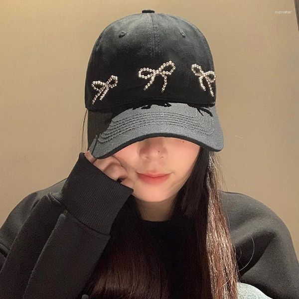 Versión coreana Versión coreana Ins Metal Boquero Béisbol Femenina de primavera y verano Cara versátil Pequeña Sunshade Capel Capualy Sports Gorras