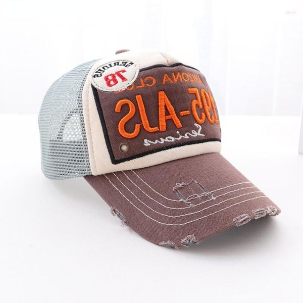 Gorras de béisbol versión coreana gorra de béisbol de verano para mujer playa al aire libre Casual vaquero sombrilla pico hombres Hip Hop ajuste sombrero malla