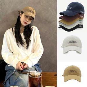 Ball Caps Kpop Idols Joy Broidered Hat Dome Retro Wide Brim Sun Fashion Outdoor Sunshade Baseball Cap Women Men Colthes Accessoires