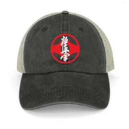 Ball Caps Kyokushin Kaikan Karaté Symbole Kyokushinkai Dojo Cowboy Hat Mountaine de marques personnalisé