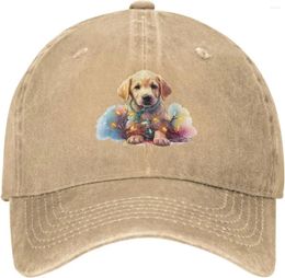 Ball Caps Labrador Retriever Puppy en Noël pour hommes pour hommes chapeaux réglables