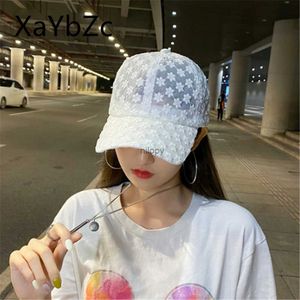 Capes à balle Hat de dentelle Femmes mince Baseball Summer Suncreen Sun Sun Hollow Breathable Cap Sweet