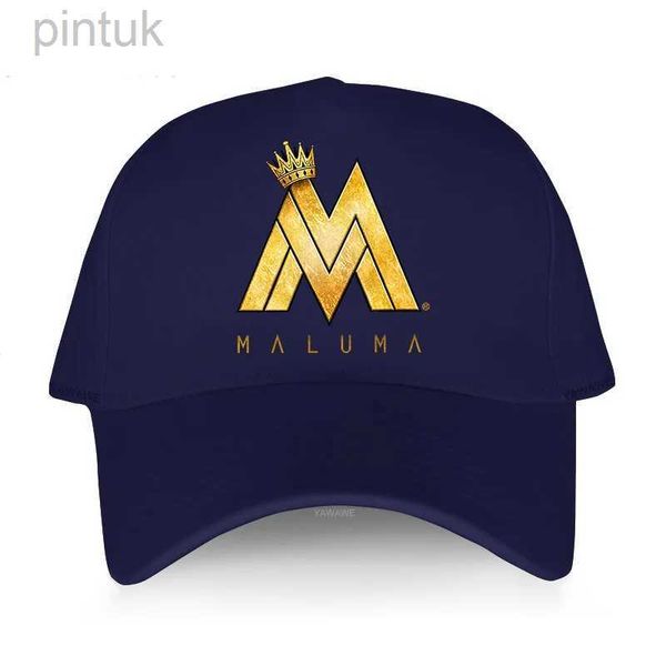 Casquettes de baseball Dernière conception casquettes de baseball chapeau de marque de luxe pour hommes Maluma adulte populaire Sport Bonnet femmes coton décontracté casquette réglable 24327
