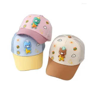 Casquettes de balle LDSLYJR été acrylique dessin animé ours Casquette Casquette de Baseball réglable Snapback chapeaux pour enfants garçon et fille 212