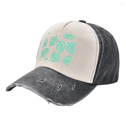 Ball Caps Leaf Patroon Baseball Cap Snap Back Hat Vizier Rugby Merk Man Hoeden Voor Dames Heren