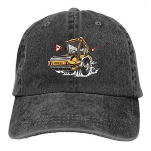 Ball Caps Leisure Fashion Men's and Women's Baseball zwaar materieel van Steamroller met rook onder papa's hoed rennen