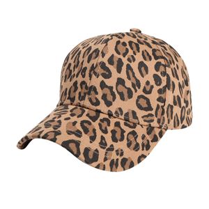 Kogelcaps luipaard print hoed unisex koe print honkbal pet dames heren honkbal hoed casual katoenen petten sport golf hoed dubbeltje hoed g230201
