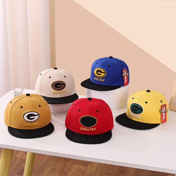 Gorras de bola Letra Bordado Gorra de béisbol para niños Niñas Hip Hop Niños Bebé Verano Casual Snapback Hat