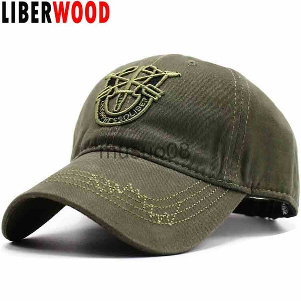 Casquettes de baseball LIBERWOOD United States Army Special Forces Arrow 