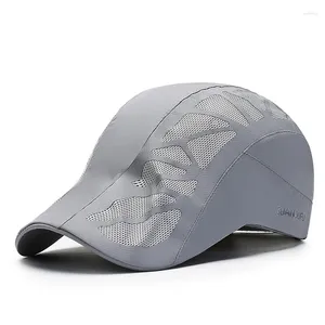 Casquettes de balle Casquette en maille légère respirante été séchage rapide Sboy chapeau réglable bec de canard Ivy Gatsby Cabbie conduite