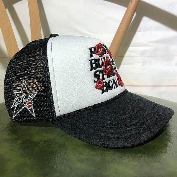 Gorras de béisbol con diseño de bordado de estrellas para hombre