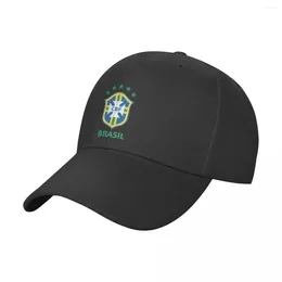 Logo des boules de balle - "Brésil" Brasil CBF Équipe nationale CAP baseball Bobble Hat Military Homme Women's