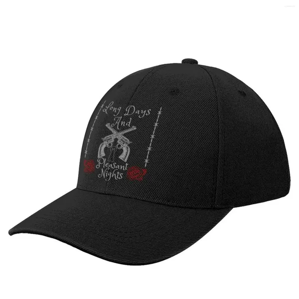 Caps à balle longues jours et nuits agréables The Dark Tower Stephen King Fan Design Casqueur Cap de base Capinairs Chapeaux à la mode pour homme