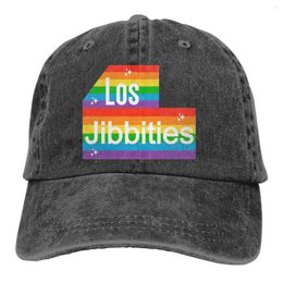 Casquettes de baseball Los Jibbities Pride la casquette de baseball à visière Capt Sport unisexe en plein air personnalisé LGBT transgenre chapeaux