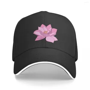 Ball Caps Lotus Silk Baseball Cap Trucker Hats in the Hat Men Women's