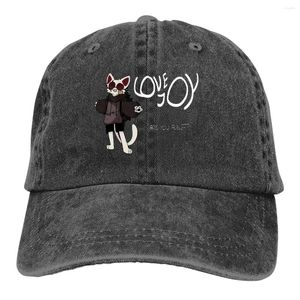 Ball Caps Lovejoy Cartoon Band Multicolor Hat Peak Pape Women's Cap bien des chapeaux de protection contre la visière d'été personnalisée