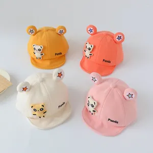 Caps à balle charmant motif de panda Sunshade pour enfants garçons filles printemps automne