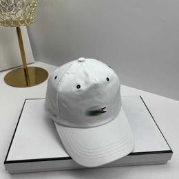 Kogelcaps luxe honkbal pet dames heren hoed ontwerper hoeden zon voorkomen outdoor vissen honkbal casquette crocodile luxe blauw en witte mode cap qqq
