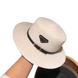 Casquettes de baseball Chapeau de paille de luxe pour hommes et femmes, pare-soleil à la mode, chapeau haut-de-forme CQLI