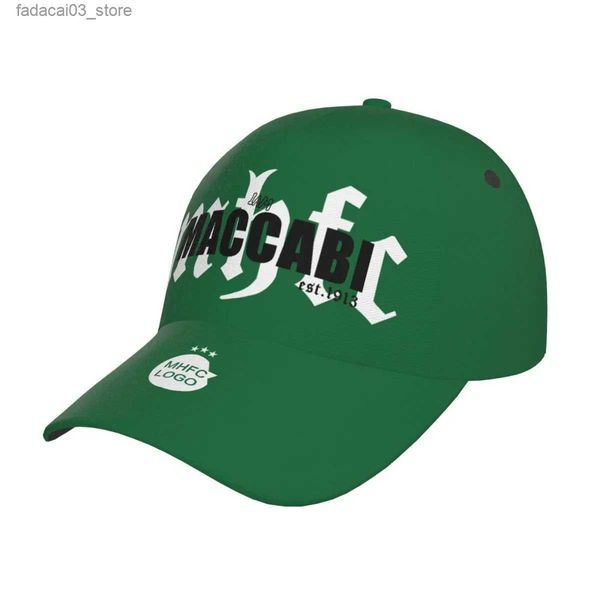 Casquettes de baseball Maccabi-haifa Champion impression casquette de Baseball athlétique chapeau de papa chapeau de balle chapeau de Cowboy chapeau de soleil de plage Q240116