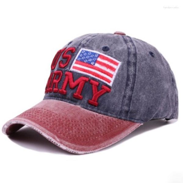 Casquettes de baseball MAERSHEI coton Baseball US ARMY papa chapeau casquette haute qualité broderie homme femmes drapeau américain lettre Snapback chapeaux