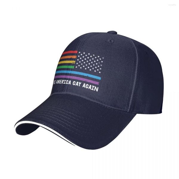 Las gorras de béisbol Make America Gay Again - Pride Cap Baseball Mountaineering Men Hat Women's